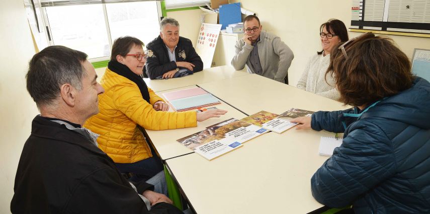 Rencontre avec Anjou Agricole (foirail)