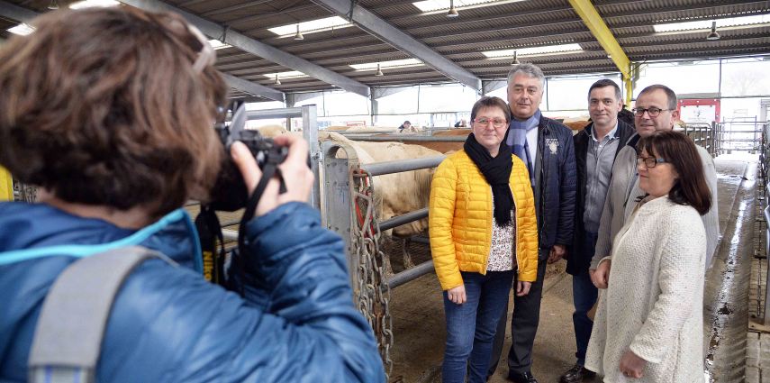 Rencontre avec Anjou Agricole (foirail)