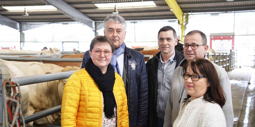 Rencontre avec Anjou Agricole (foirail)