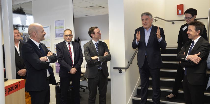 Inauguration de l&rsquo;agence Crédit Agricole Cholet Gare