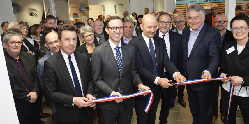 Inauguration de l&rsquo;agence Crédit Agricole Cholet Gare