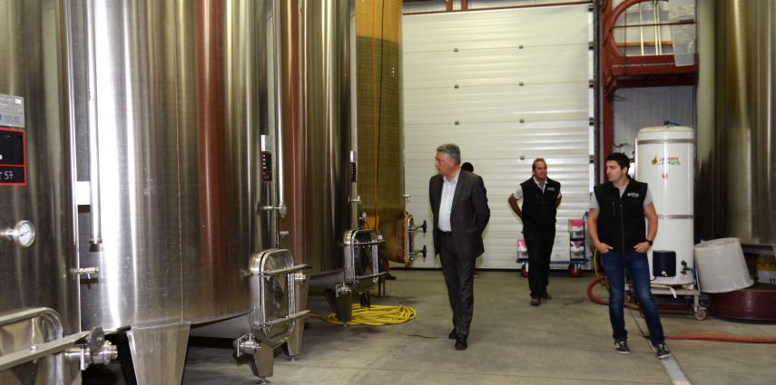 Visite l&rsquo;exploitation viticole GAEC du Moulin