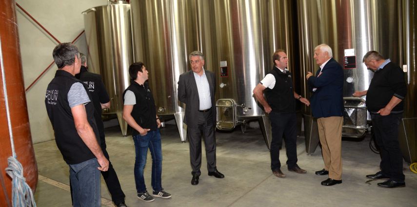 Visite l&rsquo;exploitation viticole GAEC du Moulin